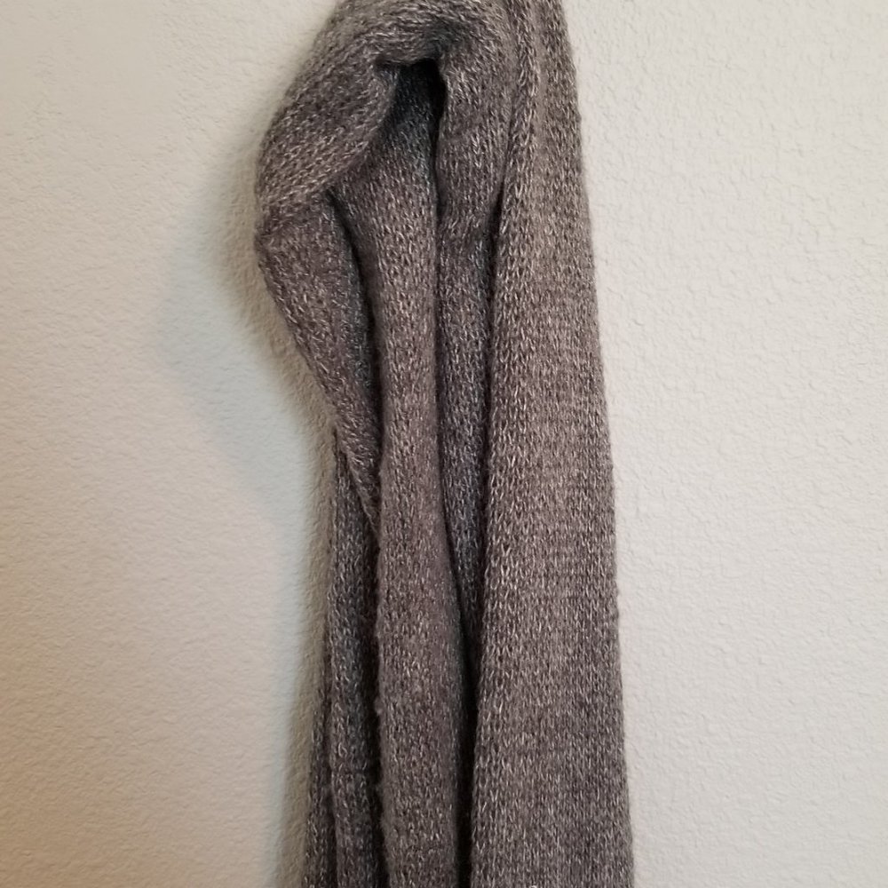 Gray Infinity Scarf - Picture 2 of 4